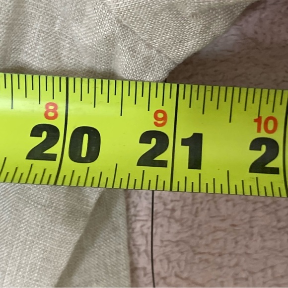 Tuckernuck Linen Long Sleeve Emilia Mini Dress Women’s L Beige Casual-Summer-NEW - Picture 6 of 9